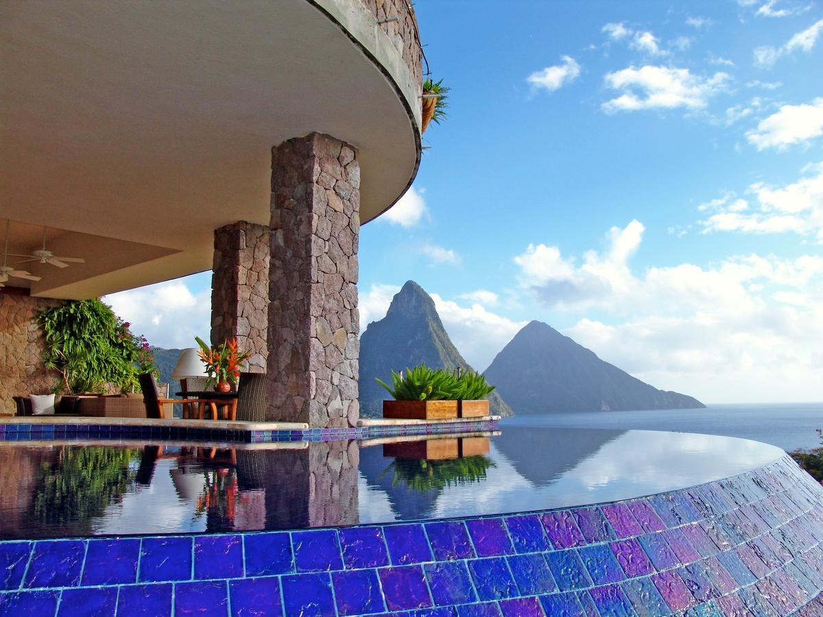 Hotel Jade Mountain Soufrière Exterior foto